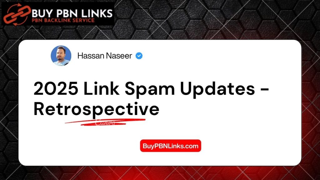 2025 Link Spam Updates - Retrospective