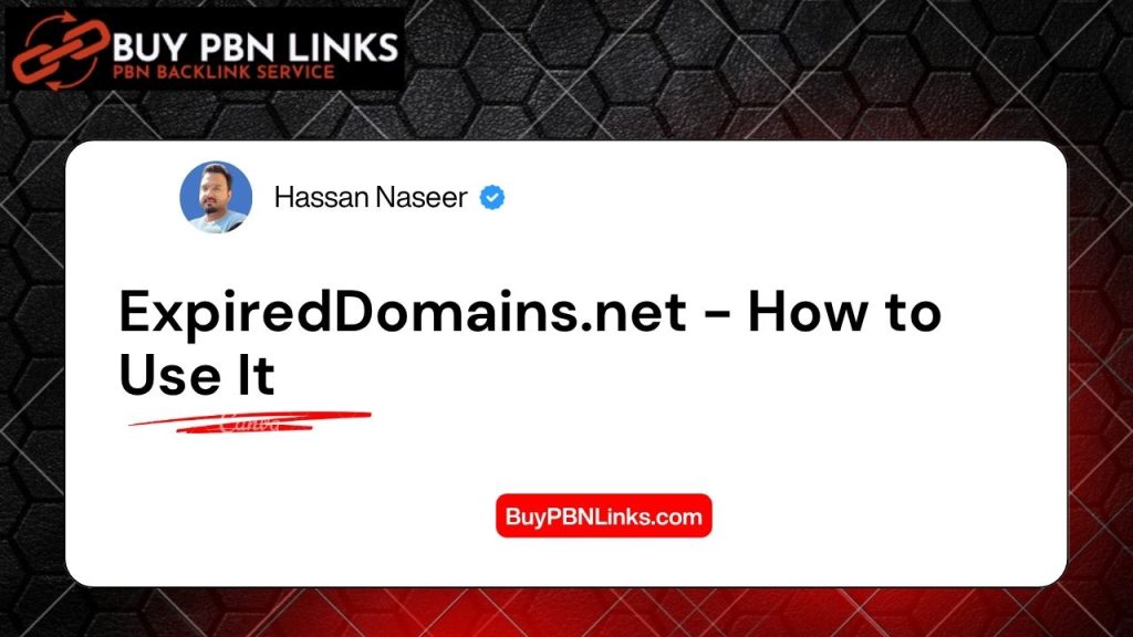ExpiredDomains.net - How to Use It