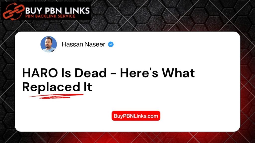 HARO Is Dead - Here's What Replaced It